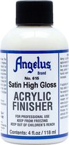 Angelus Acryl Finish voor leerverf - Satin High Gloss afwerking - Vernis - 118ml