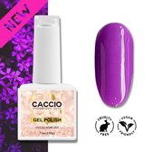 CACCIO® Gellak - Purple Flower 15ml - Gelnagels - UV/LED Gel nagellak - Hoge Pigment - Hoge Kwaliteit - Professioneel Gebruik - Nagelstudio
