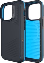 Gear4 Vancouver Snap D3O hoesje voor iPhone 13 Pro - zwart en blauw
