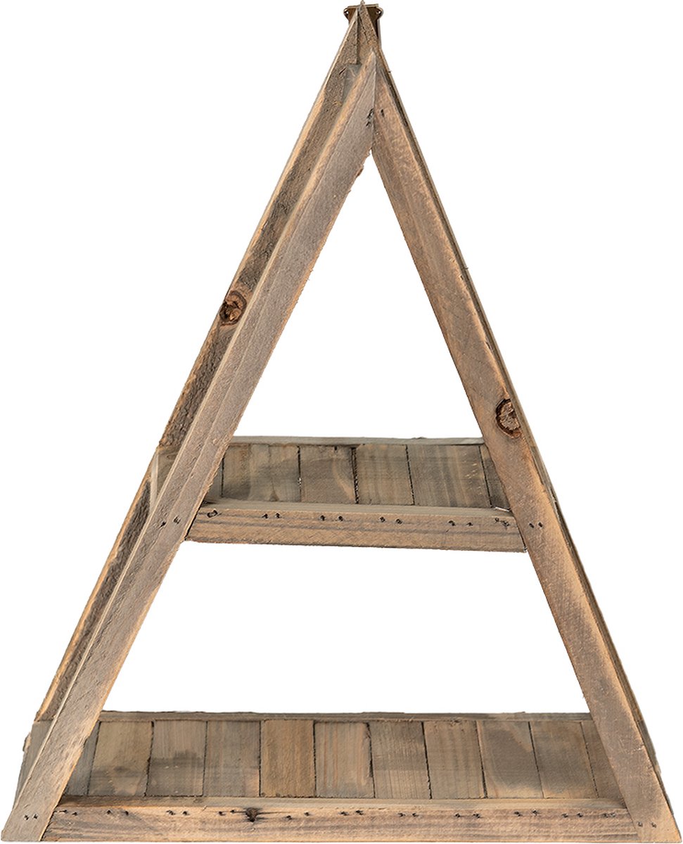 Wandrek 31x11x36 cm Bruin Hout