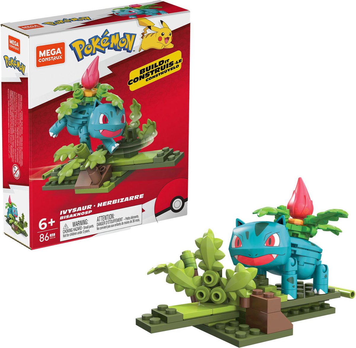 mega construx pokemon - power pack ivysaur