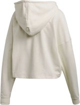 adidas Originals Crop Hoodie Sweatshirt Vrouwen wit FR40/DE38