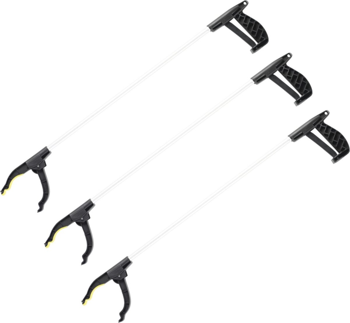 Goedkoopste Afvalgrijper - 3x - met klemgreep - 76 cm - grijphulp - afvalprikker