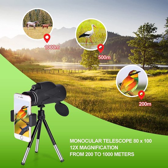 Toten 10x26 Prisma A Tetto BAK-4 – Binocolo Compatto Per Sport, Teatro, Concerti E Gare - 2