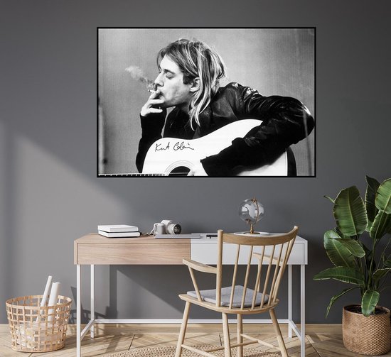 Canvas Kurt Cobain ( Nirvana ) 60 x 90