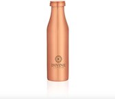 DIVINE COPPER - Koperen Drinkfles - Koperen Waterfles - Handgemaakt - Handmade Copper Bottle - 950ml
