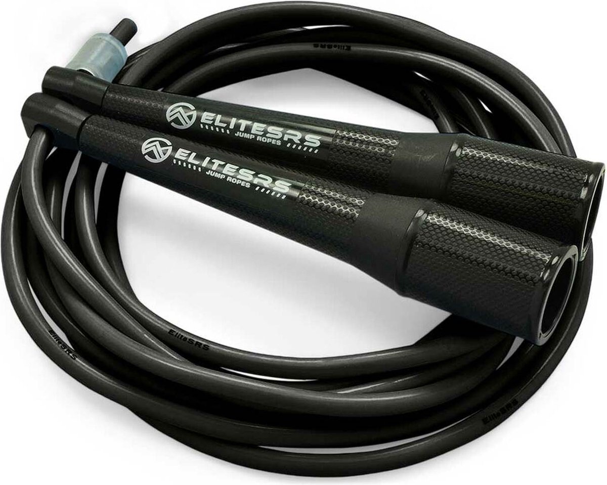 EliteSRS Boxer 3.0 - jump rope (black) - 10ft (305cm) - ⌀5mm - speedrope - springtouw