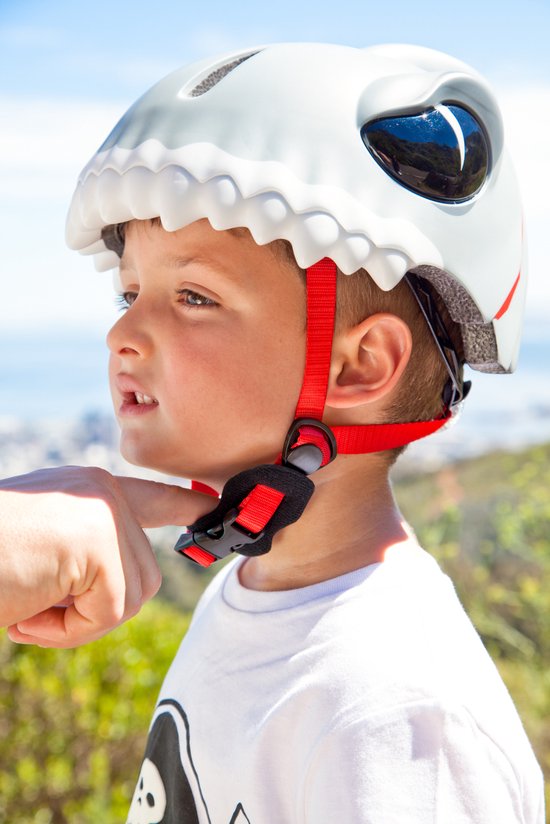 Crazy Safety - Fietshelm voor kinderen - Gele Luipaard - EN1078 Gecertificeerd - Maat S - 49/54 cm verstelbaar van Crazy Safety — afbeelding 5