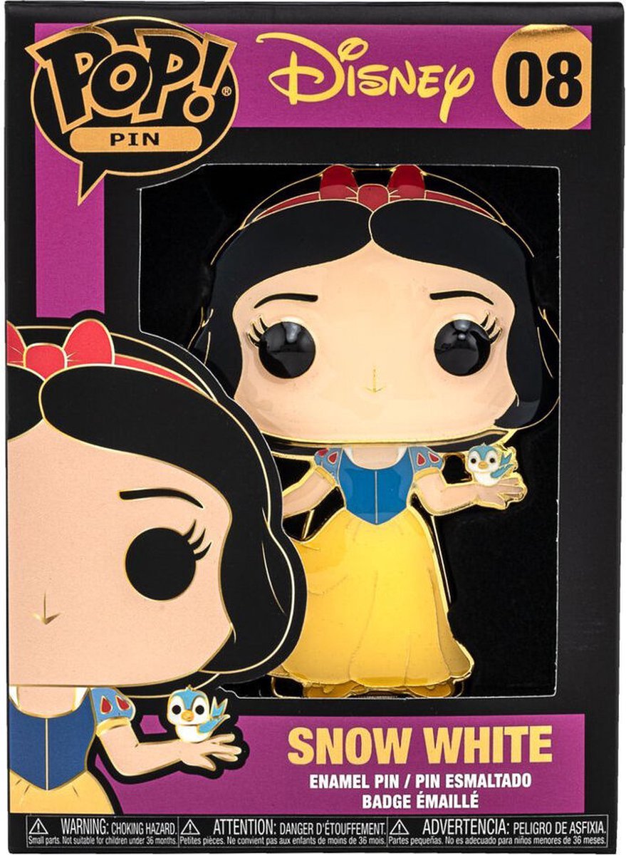 Funko Pop! Pin: Disney Sneeuwwitje en de Zeven Dwergen - Sneeuwwitje