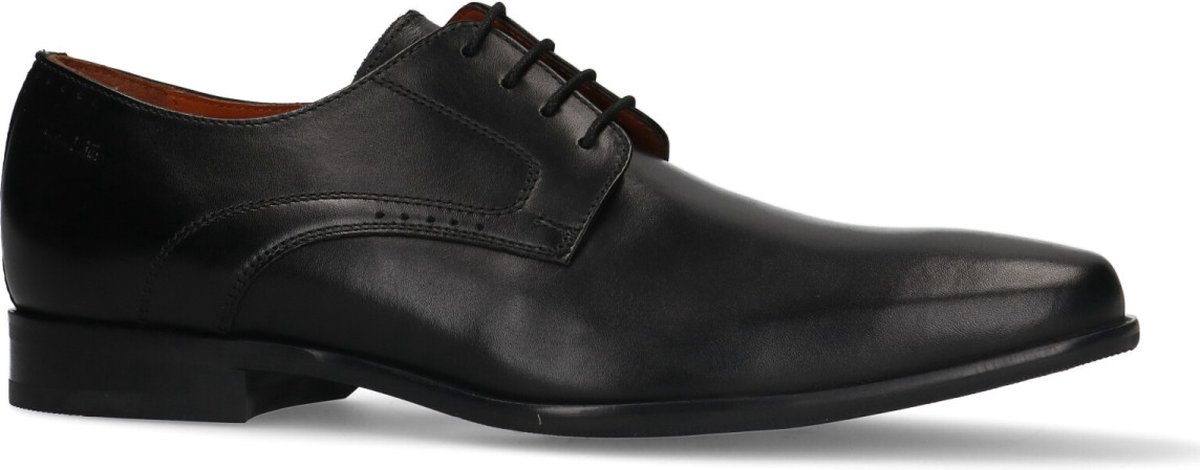 Van Lier Homme Chaussures à lacets en cuir noir Taille 40 bol