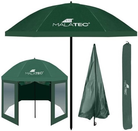 Parasol de pêche Malatec - Parasol réglable pour les pêcheurs - Parapluie  de pêche... | bol.com