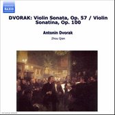 Zhou Qian & Edmund Battersby - Dvorák: Violin Sonata Op.57/Violin Sonitina Op.100 (CD)