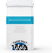 Bol.com BEST WAY Whey Protein Concentrate 80% - Proteine poeder - Puur ingrediënt 20.0 KG- Puur ingrediënt aanbieding