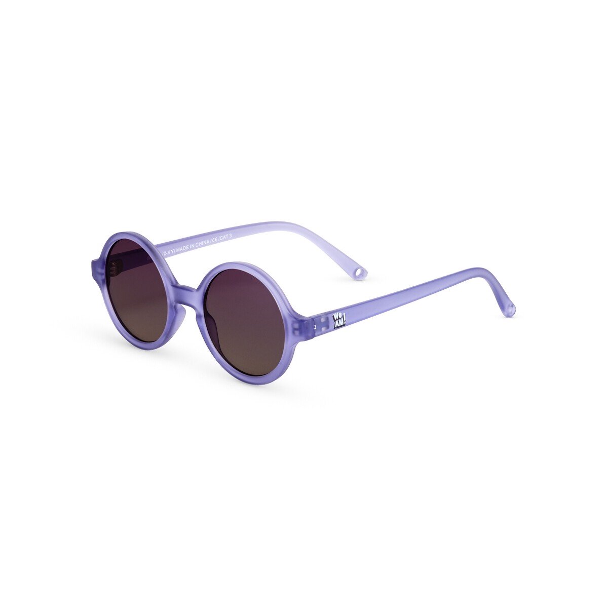 Ki Et La - UV-beschermende zonnebril voor kinderen - WOAM - Paars - maat Onesize (4-6yrs)