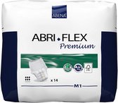 Abena Abri- Flex M1 - Pantalon d' Pantalon d'incontinence pour hommes et femmes - Perte d'urine modérée à forte - Usage unique - 14 pièces