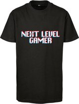 Mister Tee - Next Level Gamer Kinder T-shirt - Kids 146/152 - Zwart