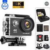 Livano - Go Pro - Action Camera + 4k Beeld - Actie Camera + accessoires - Zwart