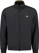 Fred Perry Brentham Jacket J2660 - heren zomerjas - zwart - Maat: S