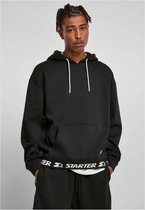 Starter Hoodie/trui -S- Jaquard Rib Zwart