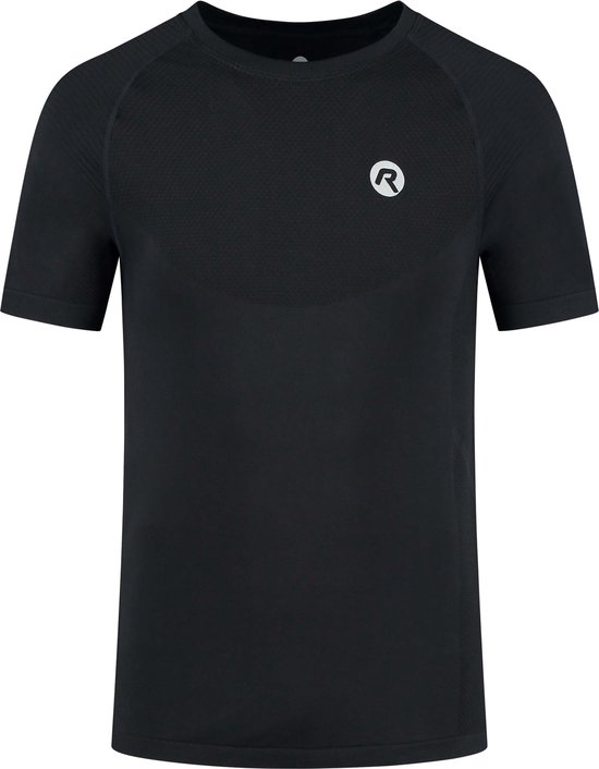 Rogelli Essential Sportshirt - Korte Mouwen - Heren - Zwart - Maat M