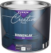 Fitex Creative+ Binnenlak Mat - Lakverf - Dekkend - Water basis - Wit