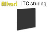 Infrarood Metaal Krijtbord verwarming met ITC Sturing voor Tiny Houses 600 Watt | 60,0 x 90,0 x 2,0 cm | Zwart