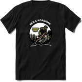 Skill Academy T-Shirt | Mountainbike Fiets Kleding | Dames / Heren / Unisex MTB shirt | Grappig Verjaardag Cadeau | Maat XXL