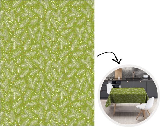 SASTYBALE Tafelkleed voor Kerstmis, rechthoekig, mors- en