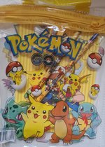 Pokemon knutsel set - Pikachu - Gum - Potlood - Boekje - Lineaal - Puntenslijper - Tasje - Feestje - Kinderfeest - Jongens - Meisjes