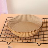 Airfryer bakpapier - Wegwerpbakjes voor airfryer - Airfryer wegwerpbakjes - airfryer papier wegwerpbakjes