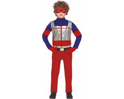 Fiestas Guirca - Kostuum Super Hero 5-6 jaar - Carnavalskleding - Carnaval - carnavalskleding 2027 - Carnaval kostuum