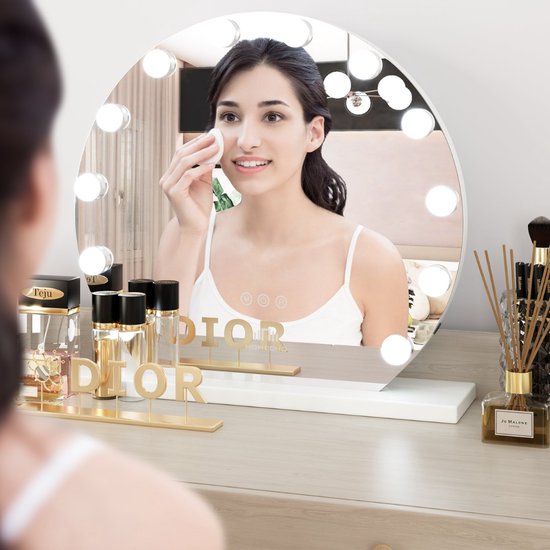 Lampe miroir de maquillage Keroks - éclairage miroir LED dimmable - tuyau  lumineux