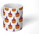 Mok - Heks - Pompoen - Halloween - Mokken - 350 ML - Beker - Uitdeelcadeautjes