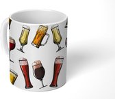 Mok - Koffiemok - Bier - glazen - Patronen - Mokken - 350 ML - Beker - Koffiemokken - Theemok