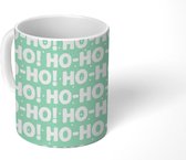 Mok - Koffiemok - Kerstman - Quotes - Kerst - Design - Mokken - 350 ML - Beker - Koffiemokken - Theemok