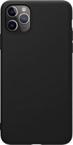 Nillkin Rubber-Wrapped TPU Back Case - Geschikt voor Apple iPhone 11 Pro (5.8") - Zwart