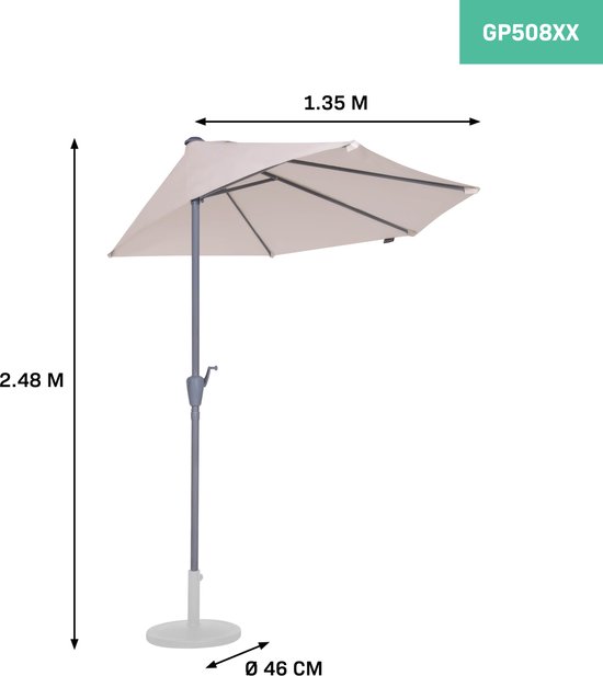 Balkonparasol