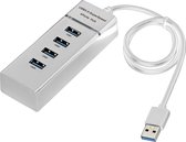 Garpex® USB Hub 4 poort - 4-in-1 USB A Hub - USB 3.0 High Speed - Wit