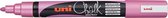 Uni-Ball Chalk Marker - krijtstift - metallic roze - 5mm punt - verwijderbaar