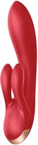 Satisfyer Double Flex - Rabbit Vibrator red