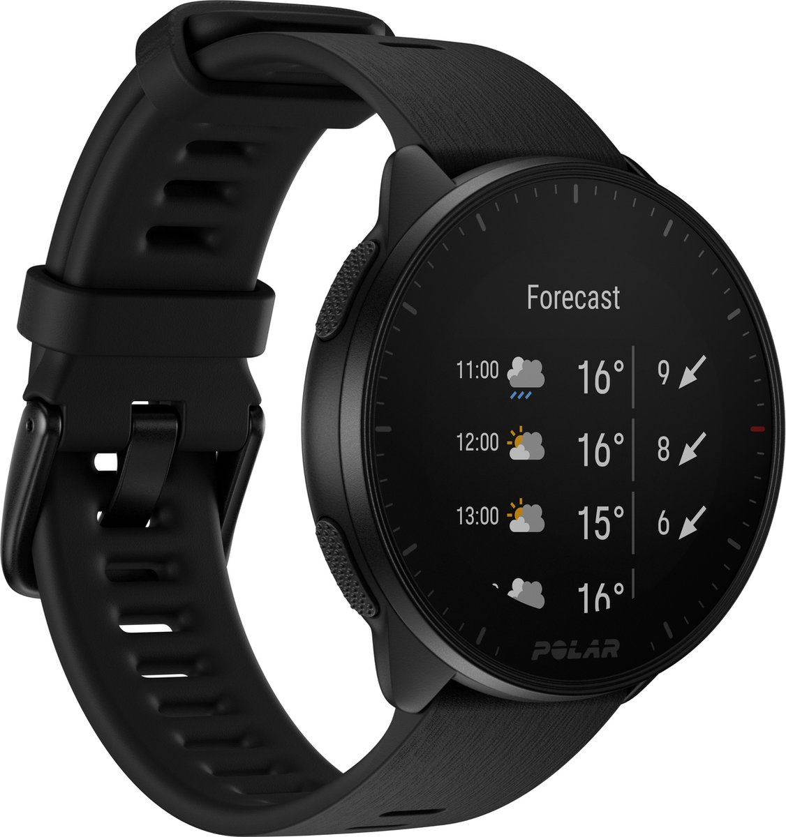 Afbeelding 3 van Polar Pacer -  GPS Hardloophorloge -  Night Black - Maten S-L