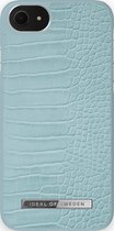 iDeal Of Sweden Atelier Case Introductory iPhone 8/7/6/6s/SE Soft Blue Croco