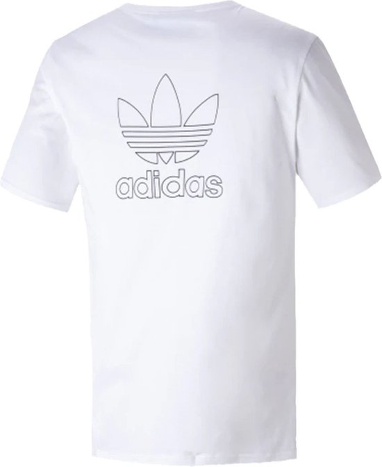 adidas Originals B+F Trefoil Tee T-shirt Mannen wit Xs