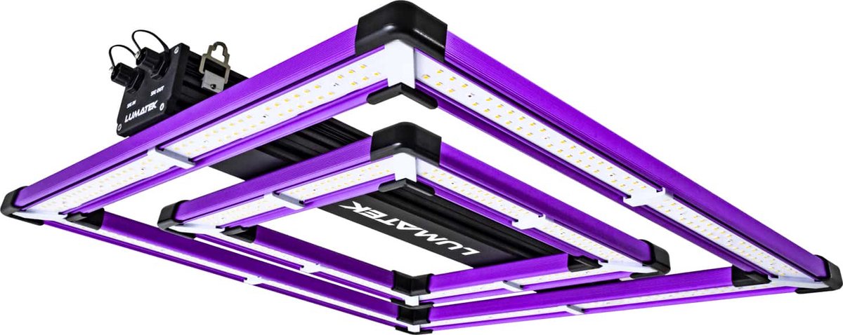 Lumatek LED ATS 200W Pro 2.5 - 2,5 µmol/J - 508 µmol/s - Kweeklamp Led Full Spectrum - Kweeklampen Groei en bloei - Grow light Full Spectrum
