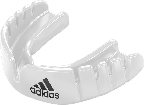 adidas gebitsbeschermer OPRO Gen4 Snap-Fit Wit Senior