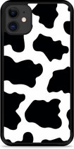 iPhone 11 Hardcase hoesje Koeienvlekken - Designed by Cazy
