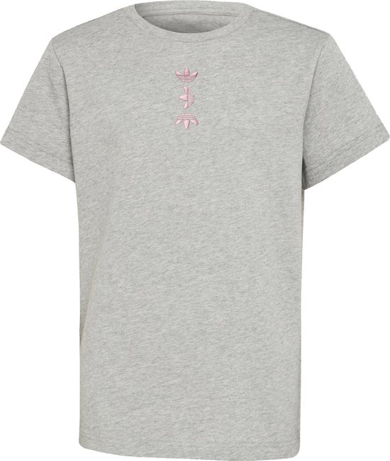 adidas Originals Lrg Logo Tee T-shirt Kinderen grijs 12/13 jaar oTUd