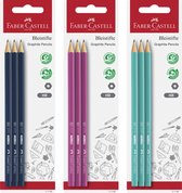 Coffret scolaire Faber-Castell - crayons HB 1111 - FC-111180