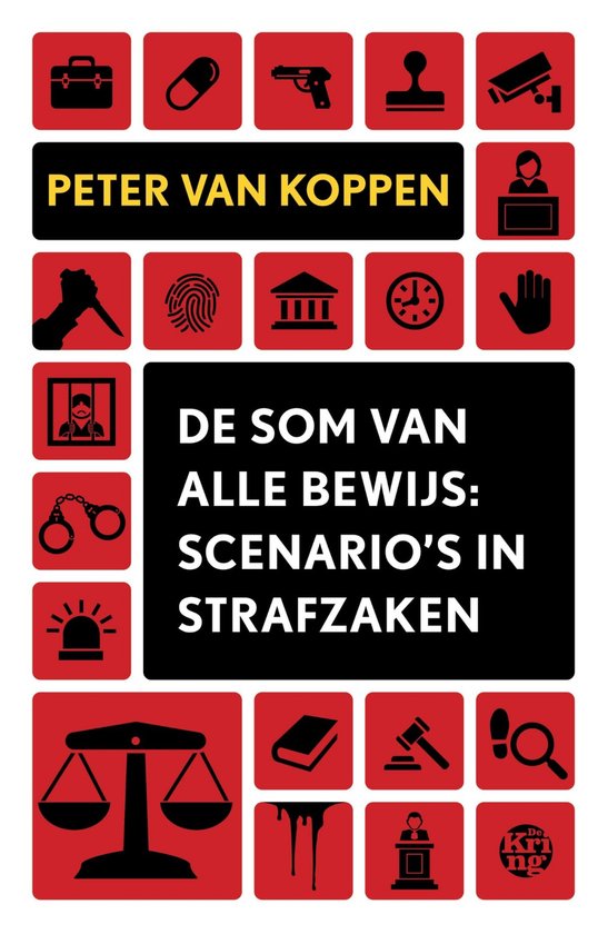 Boek cover De som van alle bewijs van Peter van Koppen (Onbekend)