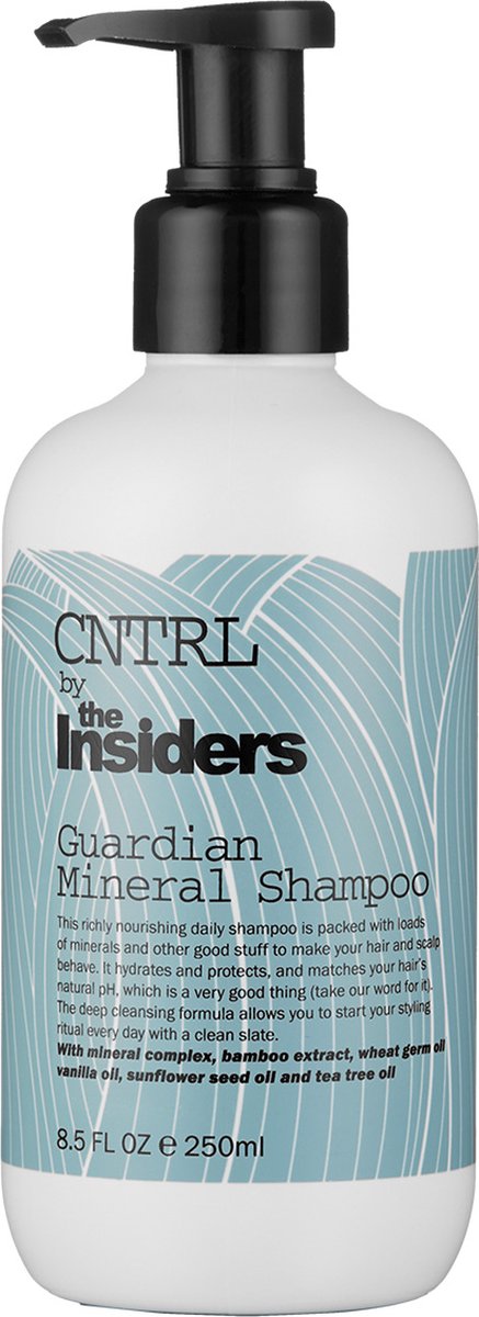 The Insiders Guardian Mineral Shampoo 250 ml - Normale shampoo vrouwen - Voor Alle haartypes